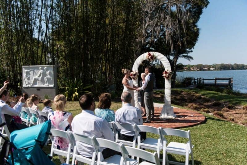 Outdoor Ceremony in Winter Park Florida